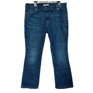Levi's 515 Jeans Women's size 16 Red Tab Denim Medium Wash Boot Cut Flap Pocket